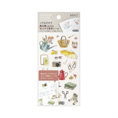 シール2583 転写 暮らし柄
