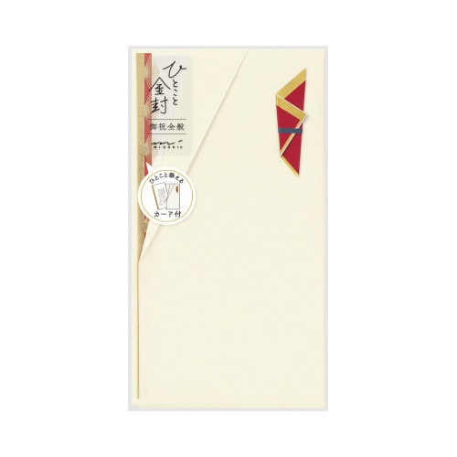 金封556 お祝 ひとこと 白