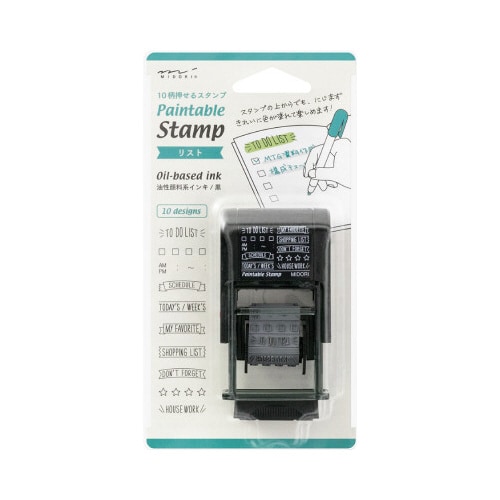 スタンプ 回転印 リスト柄