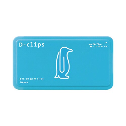 ディークリップス ペンギン柄A