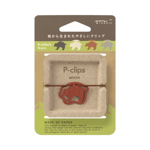 ピークリップス クマ柄