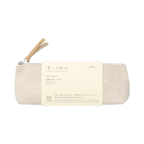 MDペンケース 倉敷帆布 マチ付