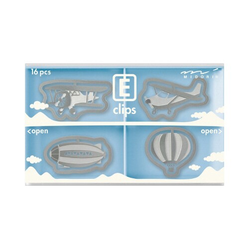 エッチングクリップス 空の乗り物柄