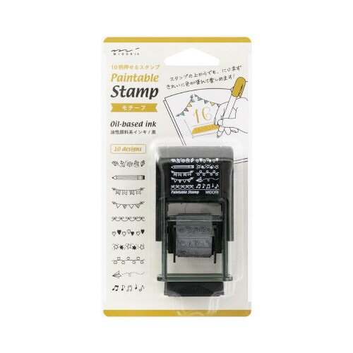 スタンプ 回転印 モチーフ柄