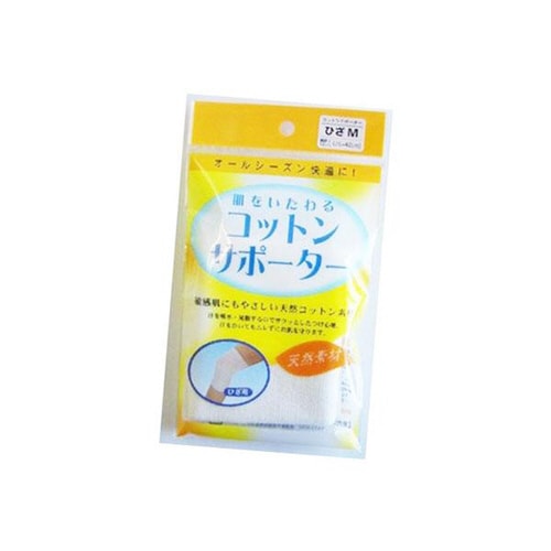 コットンサポーター ヒザM 1個