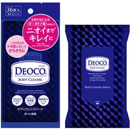 デオコボディクレンズ シート 36包