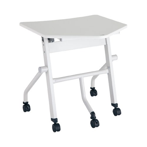 組み合わせ型フラップテーブル ホワイト 3台以上