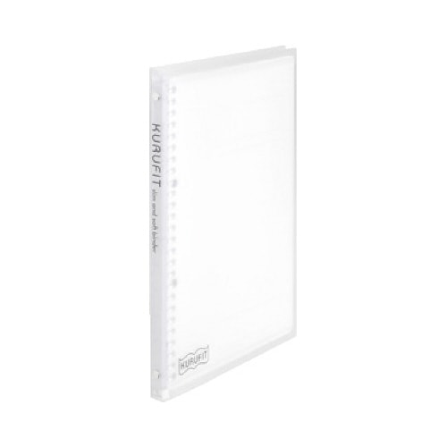 バインダーノート B5 クルフィット クリア