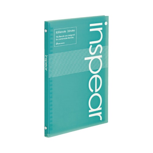 バインダーノート B5 インスピア ブルー