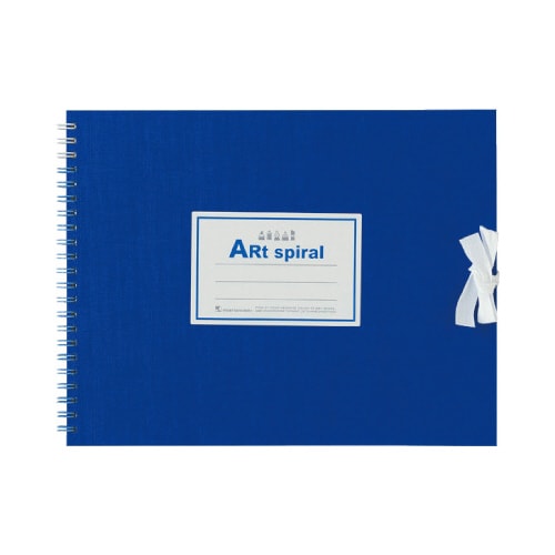 スケッチブック アートスパイラル F2 ブルー