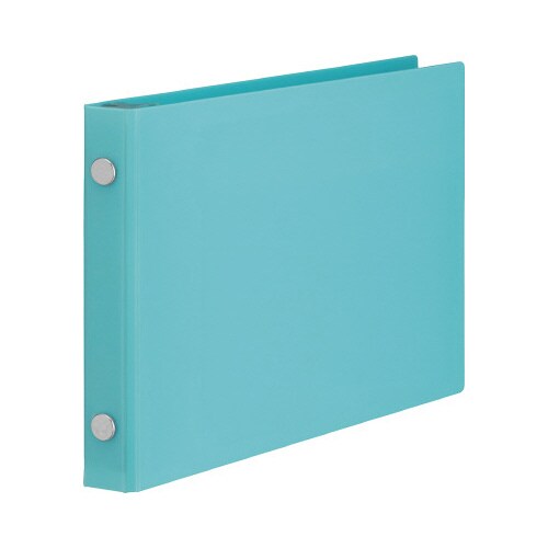 バインダーノートミニサイズ イントゥーワンLブルー