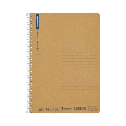 スパイラルノート A5 横罫 40枚×10