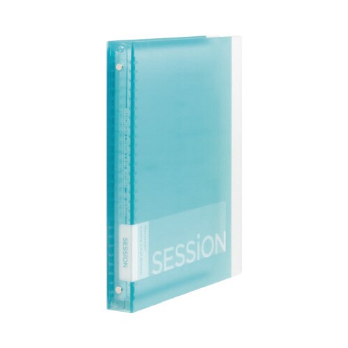 バインダーノート B5 セッション Lブルー×4
