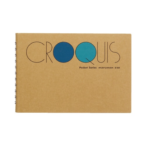 クロッキーブック ポケット判 白クロッキー紙