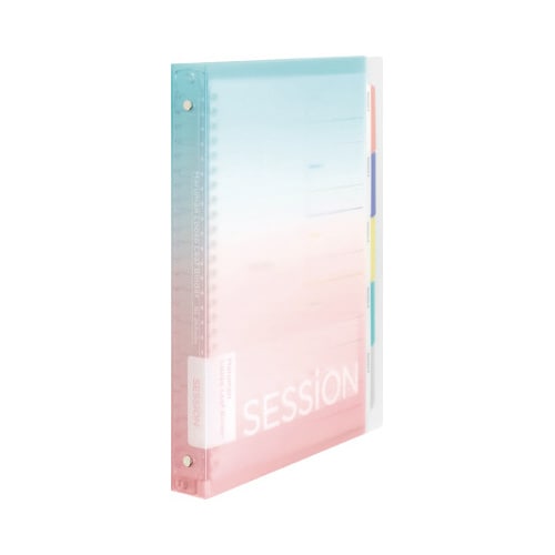 バインダーノートB5セッショングラデーション×4