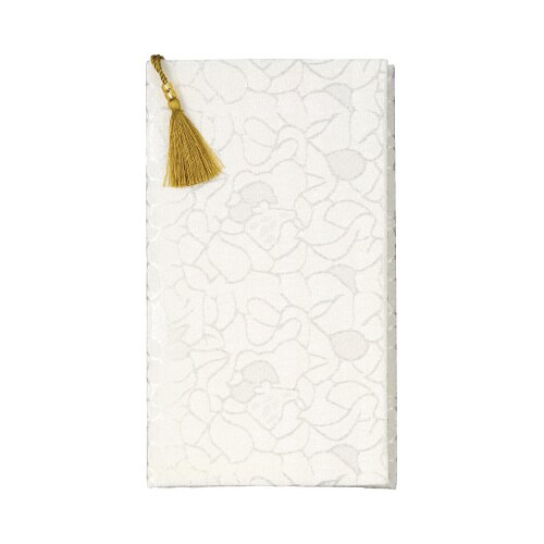 洋風ふくさ フラワー ホワイト×2