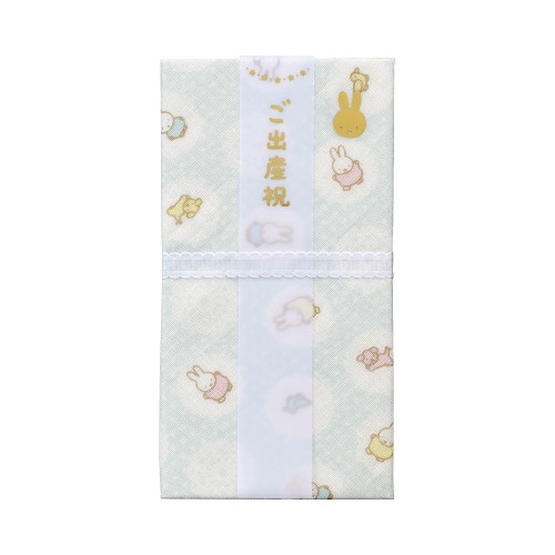 ミッフィー ガーゼハンカチ多当 ブルー×5