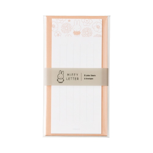 ミッフィー 一筆箋レター ピンク