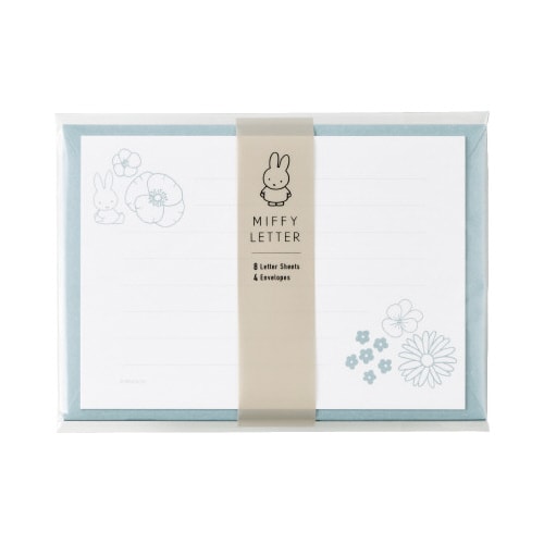 ミッフィー 横型レター ブルー×5