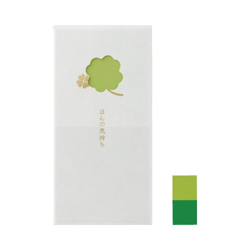 窓のし袋 ほんの気持ち クローバー