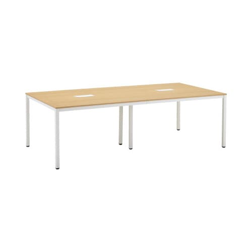 SKテーブル 幅2400奥行1200 ナチュラル