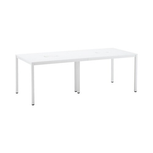 SKテーブル 幅2100 奥行900 ホワイト