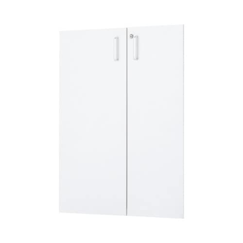 SK木製シェルフ専用下段共通扉 3段 WH