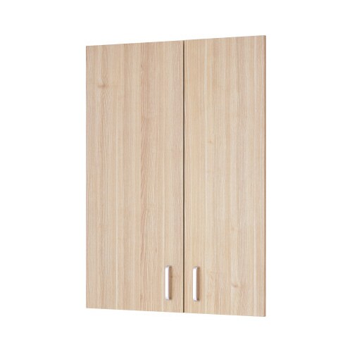 SK木製シェルフ6段専用上段扉 3段 NA