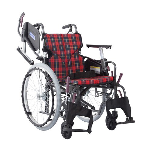 車いすモダンCスタイル(400mm)赤チェック