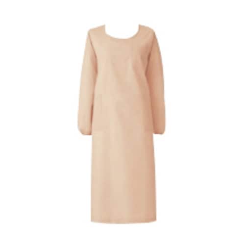 予防衣長袖(LL)139−36(オレンジ)