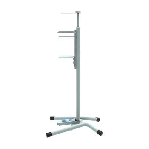 足踏み消毒ポンプスタンド(キッズ) ブルー