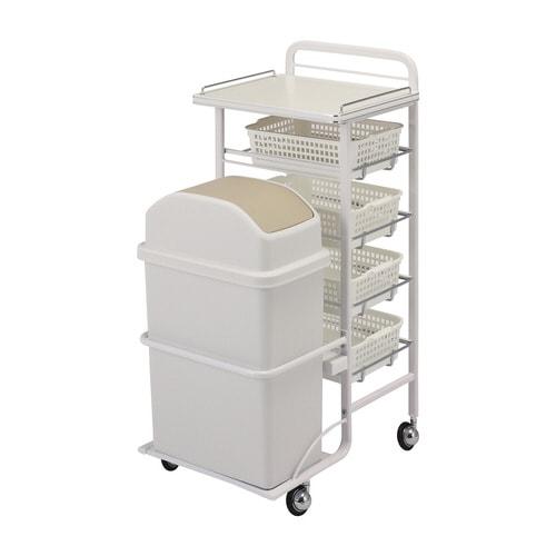 アプリワゴン(ダストボックス付)ホワイト