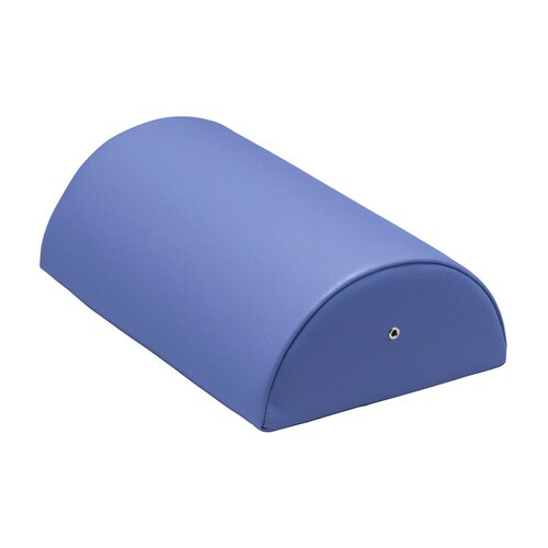 抗菌レザー半円マクラ(大)(ライトブルー)