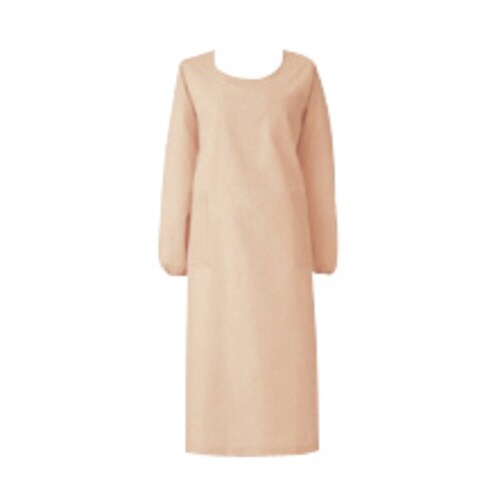 予防衣長袖(M)139−36(オレンジ)