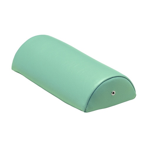 抗菌レザー半円額マクラ(ライトグリーン)