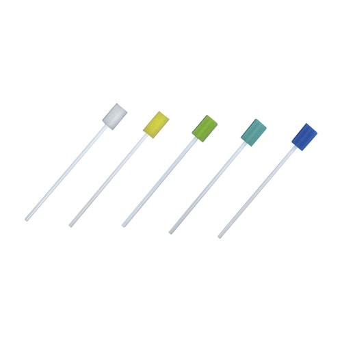 レインボーデントスワブ(5色x60本