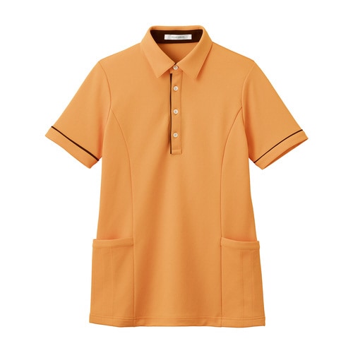 半袖ロングポロシャツ(SS)サニーオレンジ