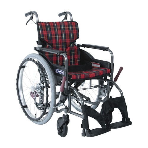 車いすモダンAスタイル(400mm)赤チェック