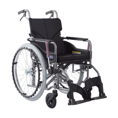 車いすモダンAスタイル(400mm)黒メッシュ