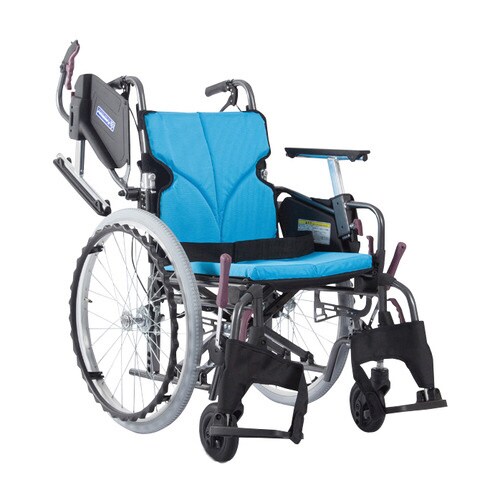 車いすモダンCスタイル(400mm)ライトブルー