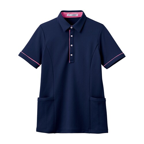 半袖ロングポロシャツ(S)スターリーナイト