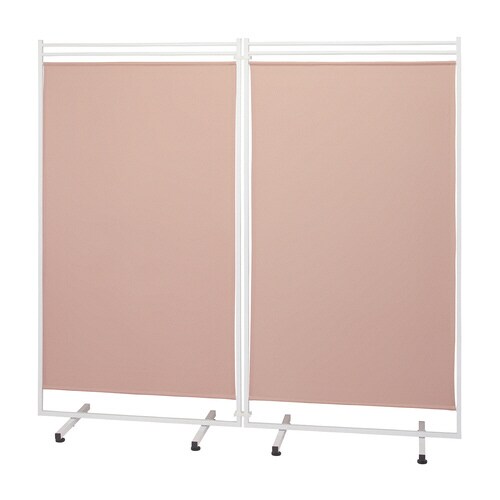 抗菌衝立スクリーンアミカルW(ピンク)