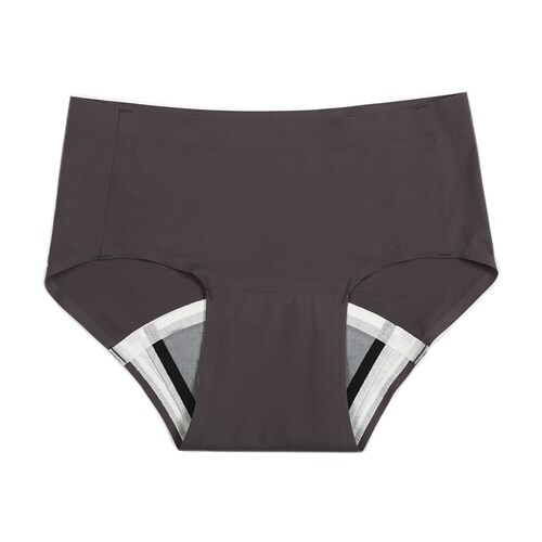 吸水型サニタリーショーツ(M)グレイブラウン