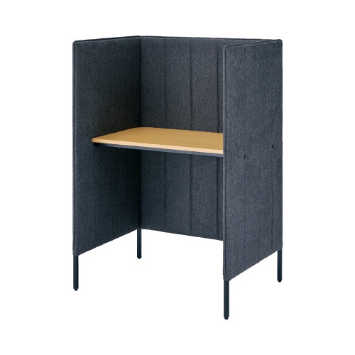 パーソナルブース グレー