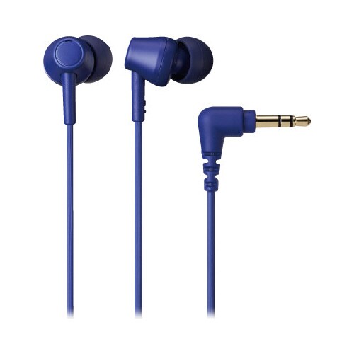 サスティナブル素材イヤホンブルー