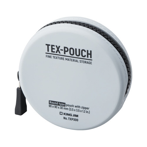 TEX−POUCH ROUND グレー