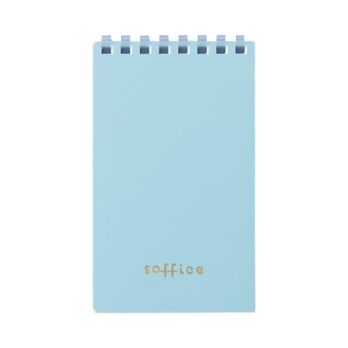ソフィーチェノート メモサイズ ブルー