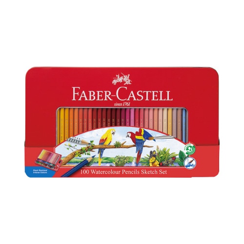 FC 水彩色鉛筆 100色セット