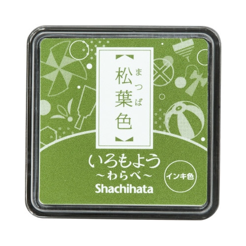 いろもよう わらべ 松葉色