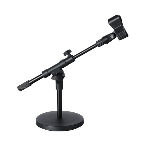 「スピ−カ−付きマイク」対応卓上スタンド